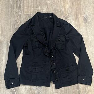 Women's Black Button-Up New York & Company Jacket